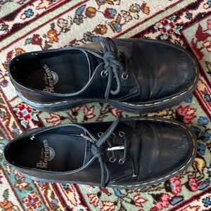 Dr. Martens 1461 Smooth Leather Platform Shoes size 39